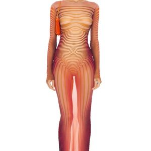 The Red Body Morphing Dress